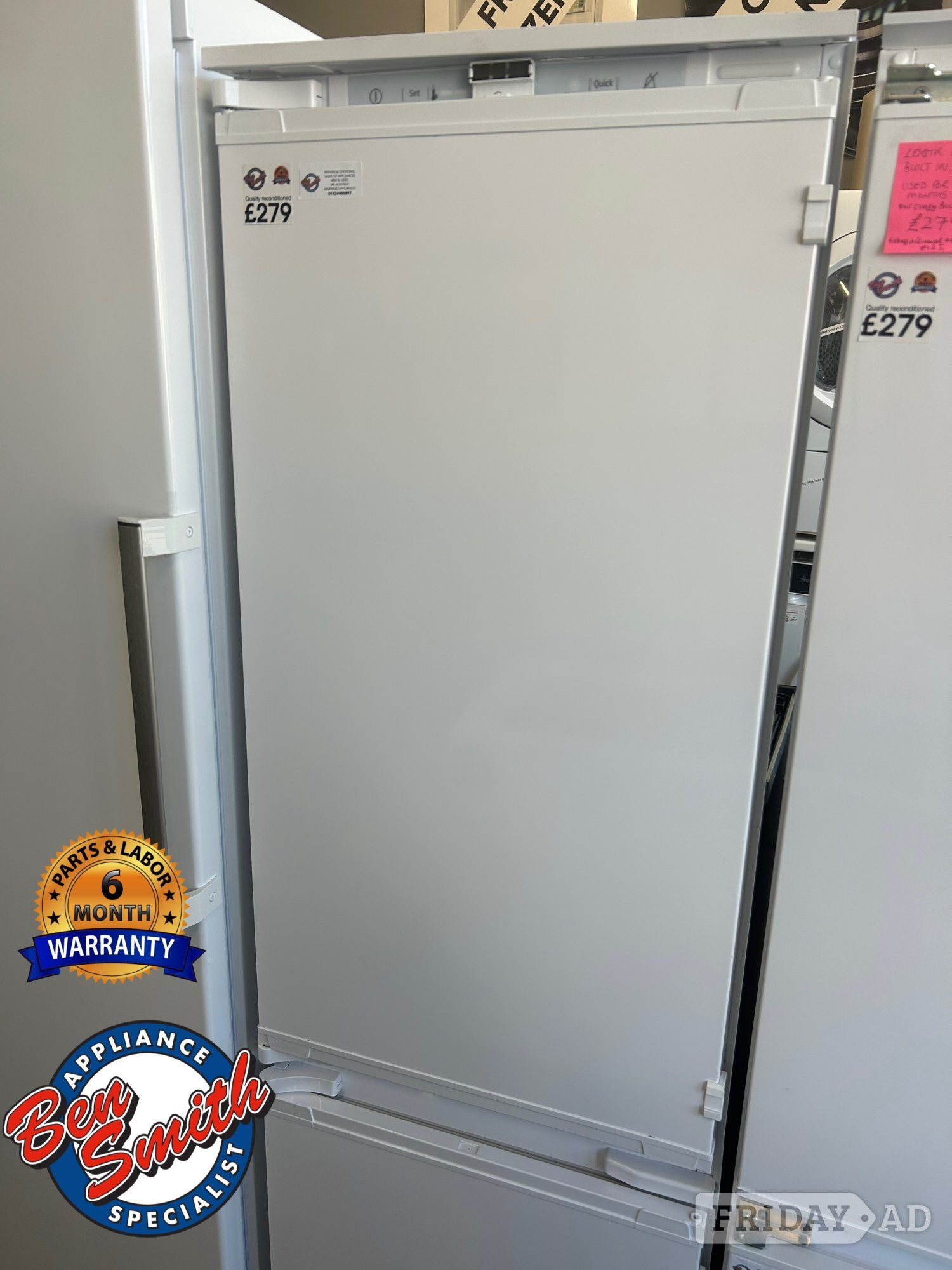 BEKO INTEGRATED 70/30 FRIDGE FREEZER in St. Leonards-On-Sea