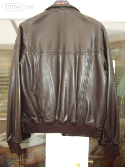 Gents Leather jacket by DKNY