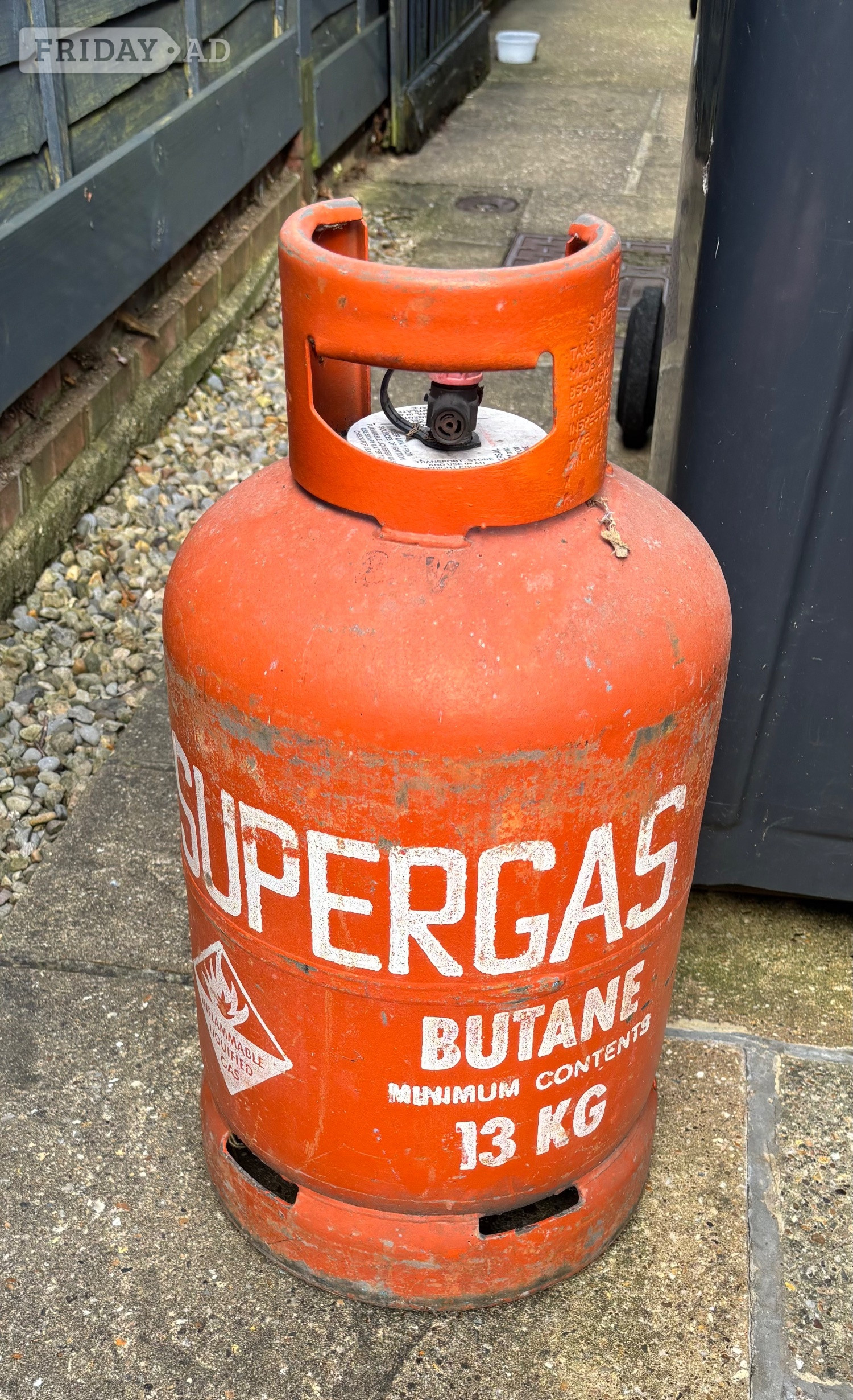 13kg butane calorie gas bottle  in Huntingdon