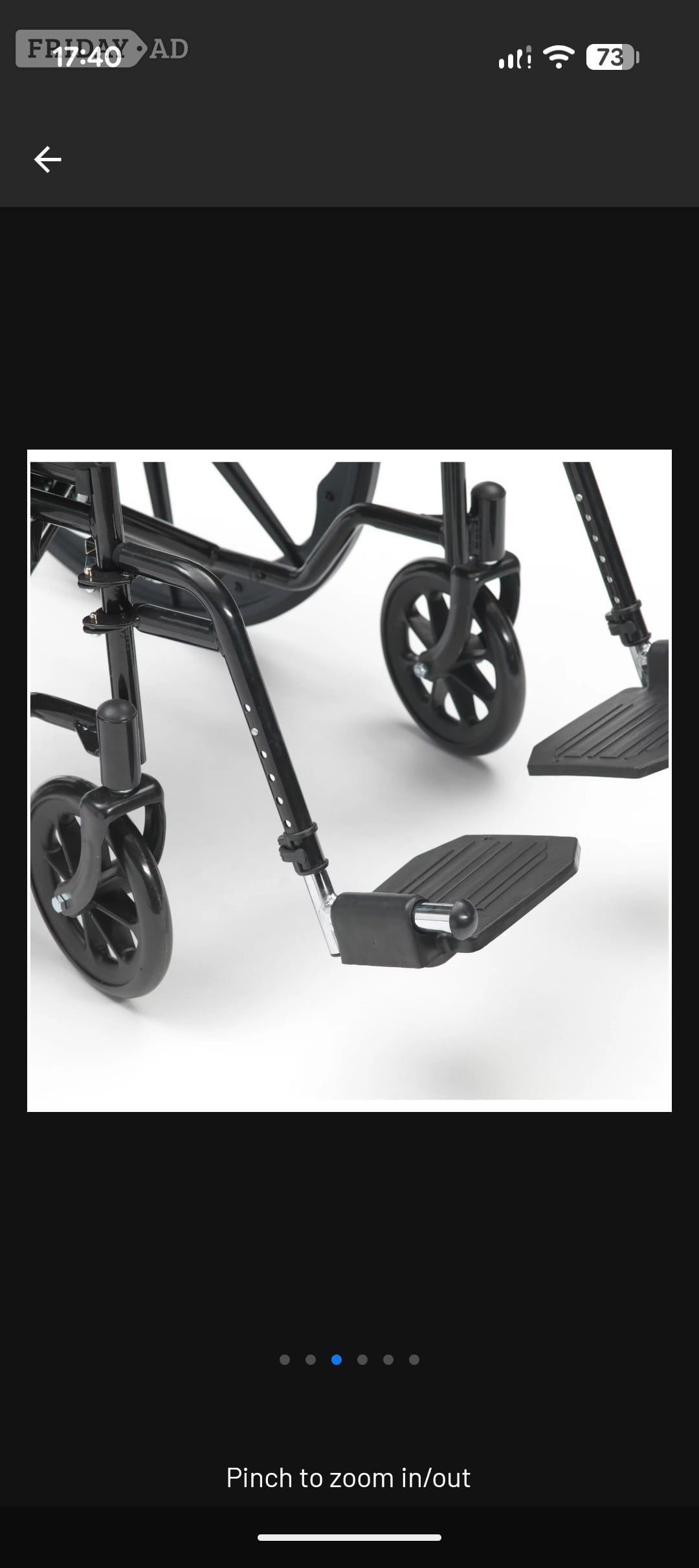Jarrow Self propelled wheelchair