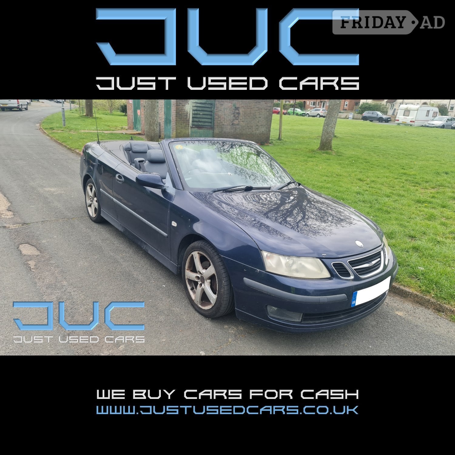 Saab Saab 9-3 2.0 Vector 150BHP (Manual Petrol) 54 Reg 2004 82,701 Miles Lewes