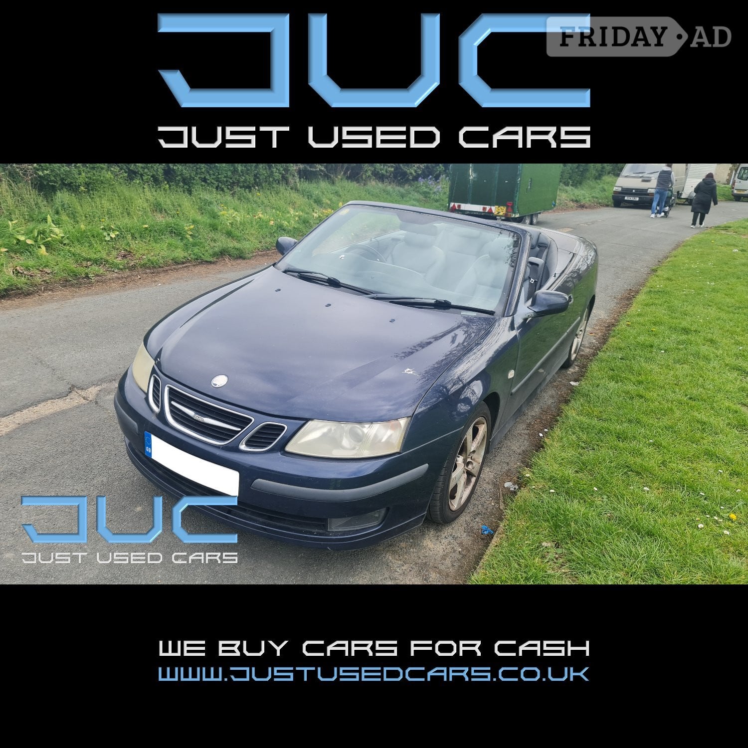 Saab 9-3 2.0 Vector 150BHP (Manual Petrol) 54 Reg 2004 82,701 - Cars in Lewes