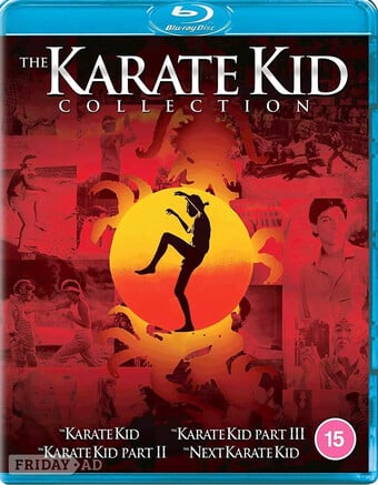 The Karate Kid Collection 4 film boxset Blueray NEW 
