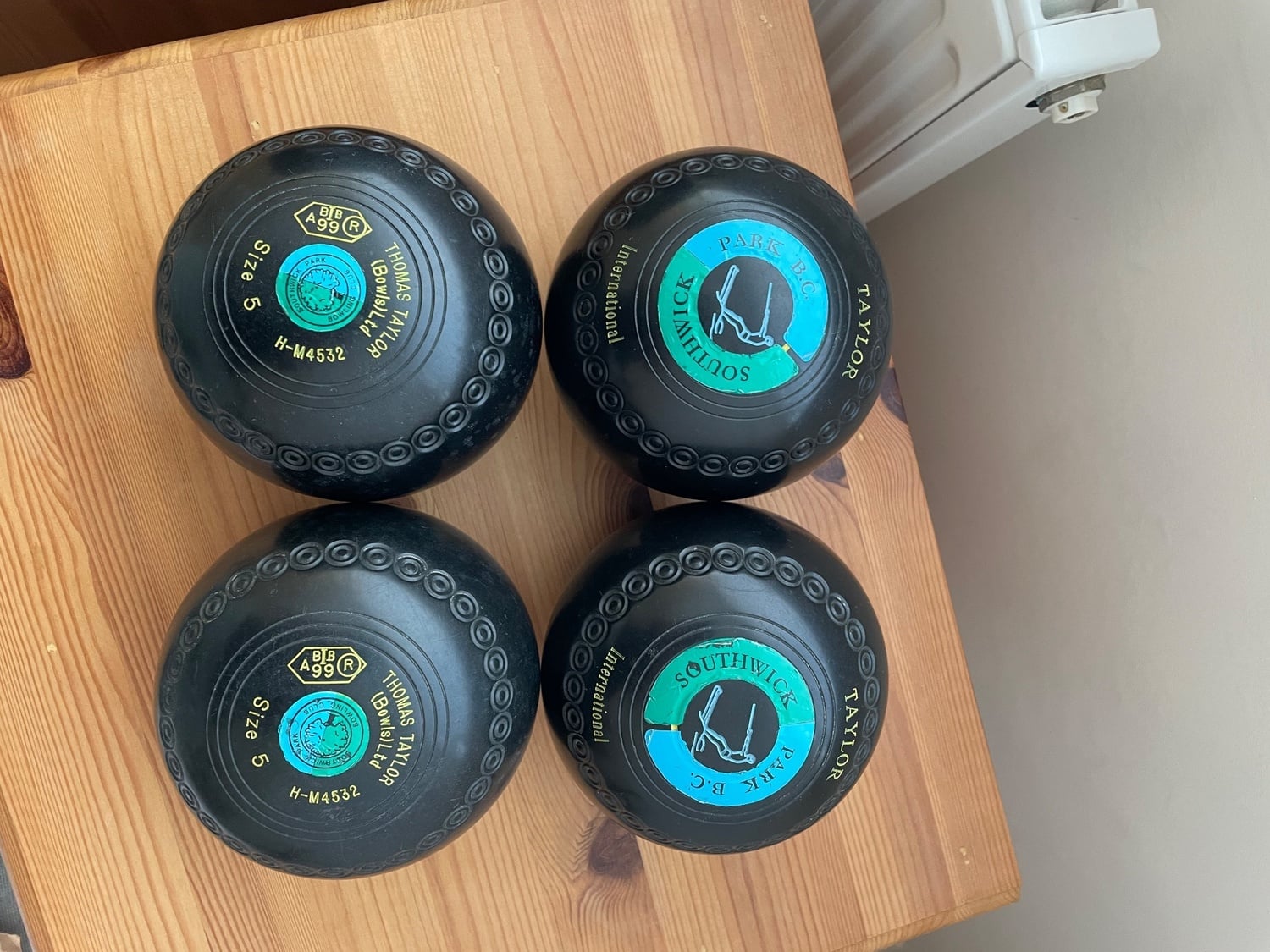 Taylor international lawn bowls