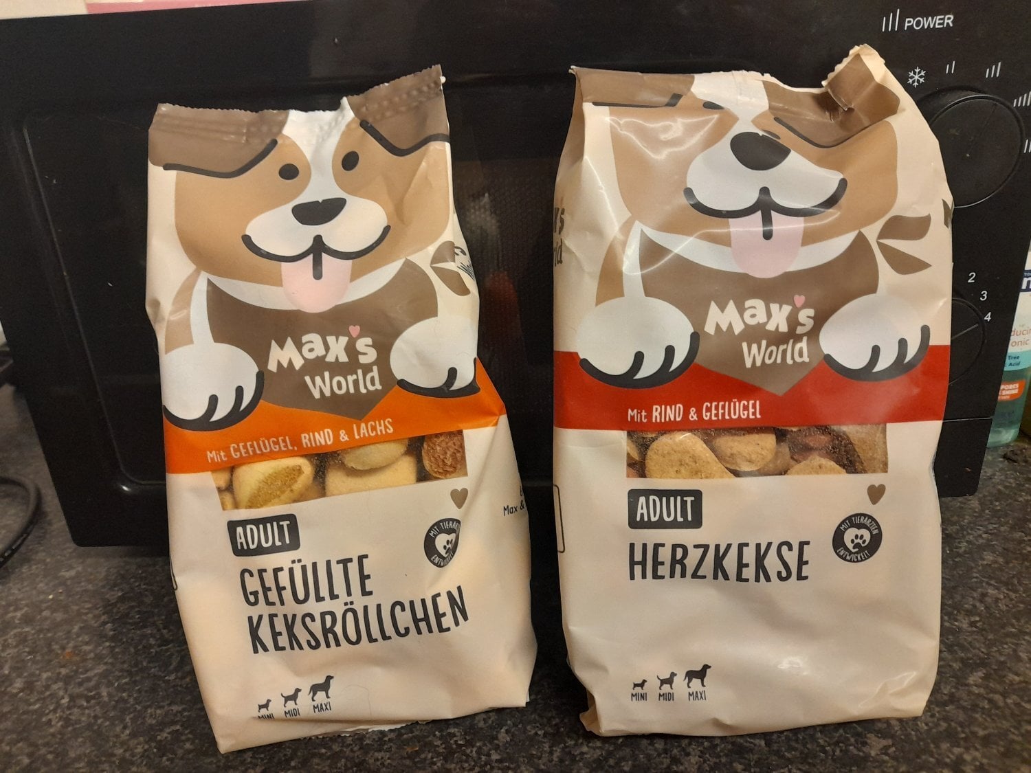 3 NEW pks of dog treats 