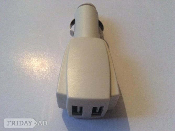 USB TWIN PORT CAR CHARGER