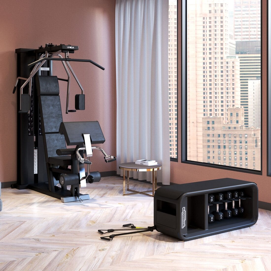 Technogym Unica & Technogym Bench bundle
