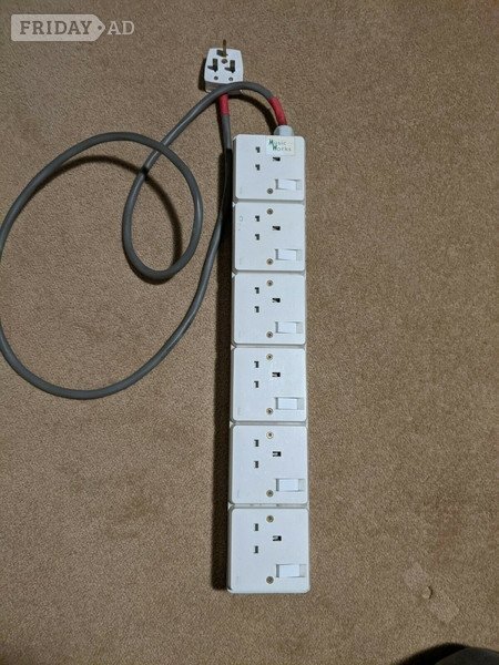 WANTED: 'Music Works' 6 way switched mains block. - Tv, Audio & Cameras in Worthing