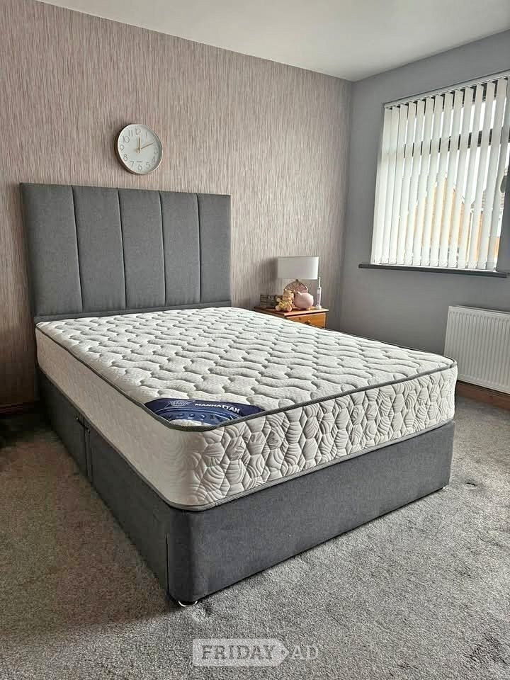 Free Delivery || Divan King Size Bed Available 