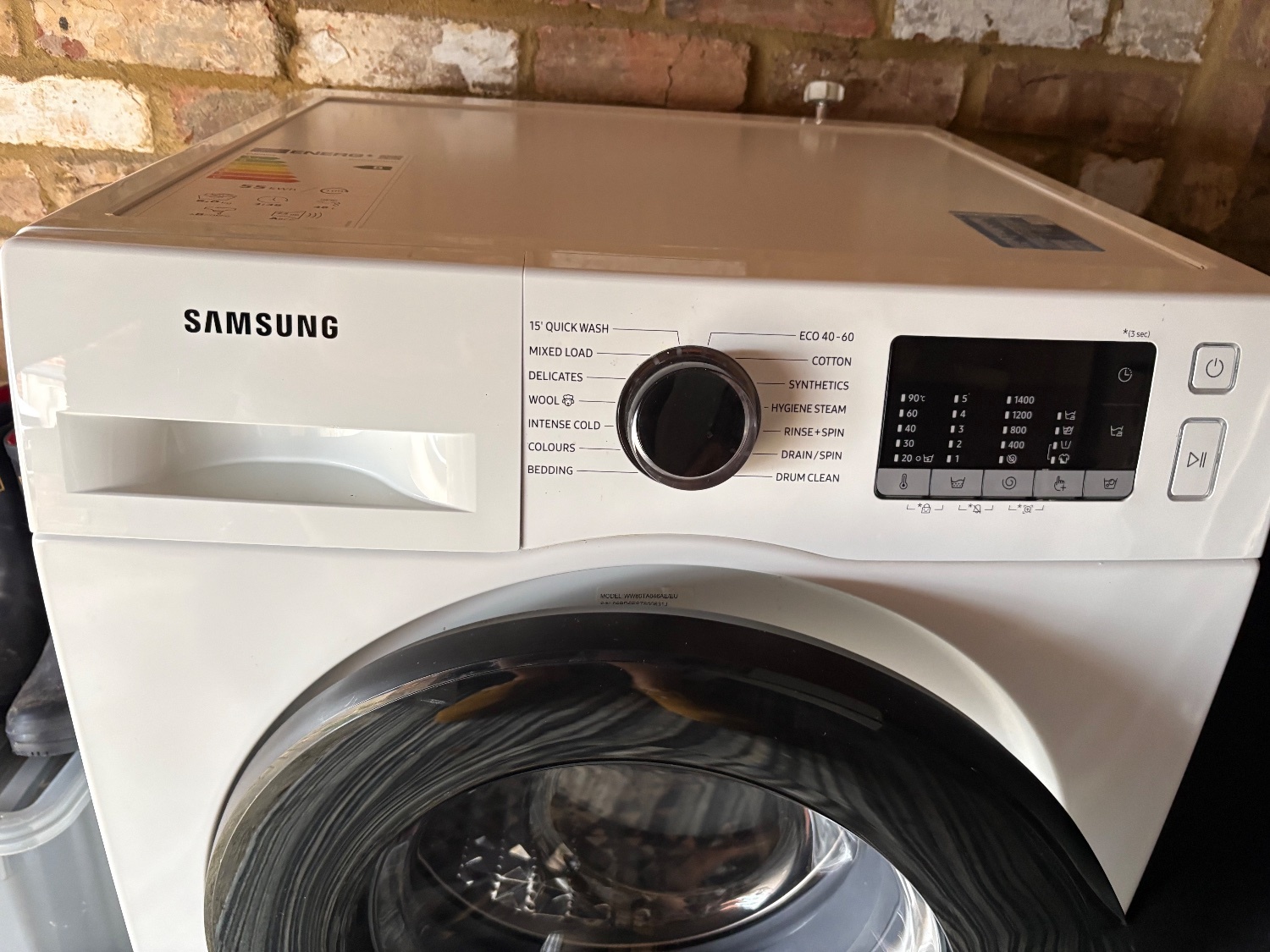 Samsung Series 5 Ecobubble washing machine