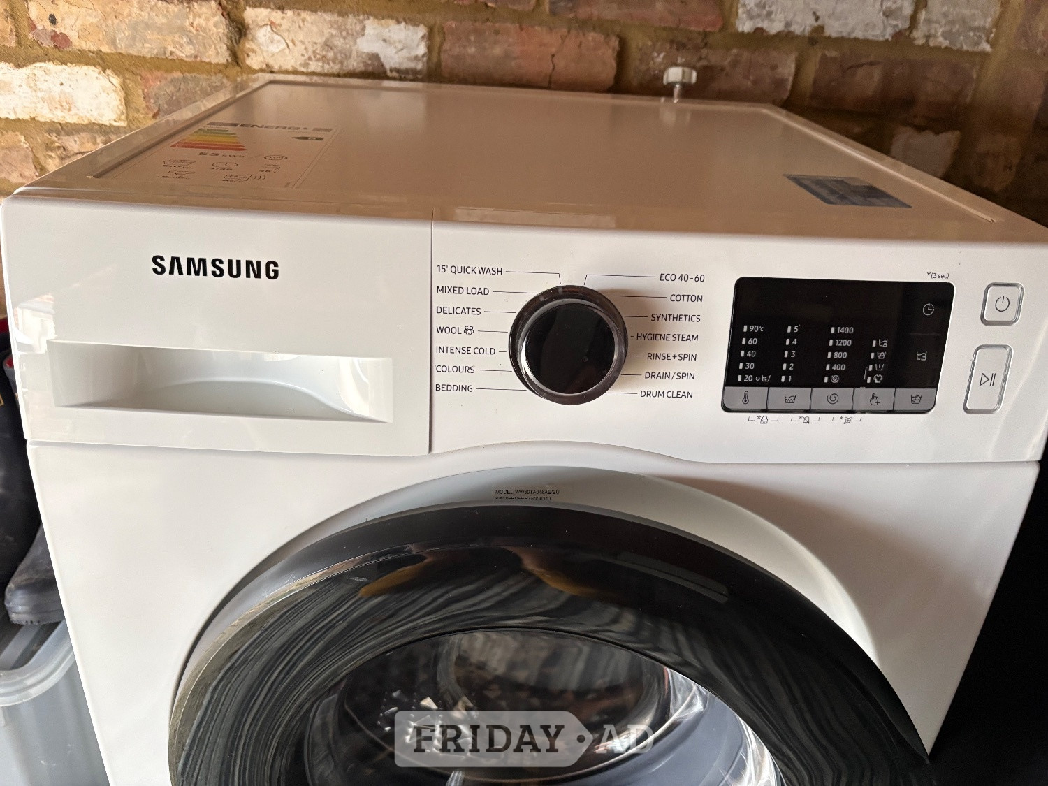 Samsung Series 5 Ecobubble washing machine