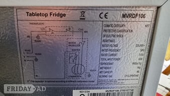 46l small cube Fridge