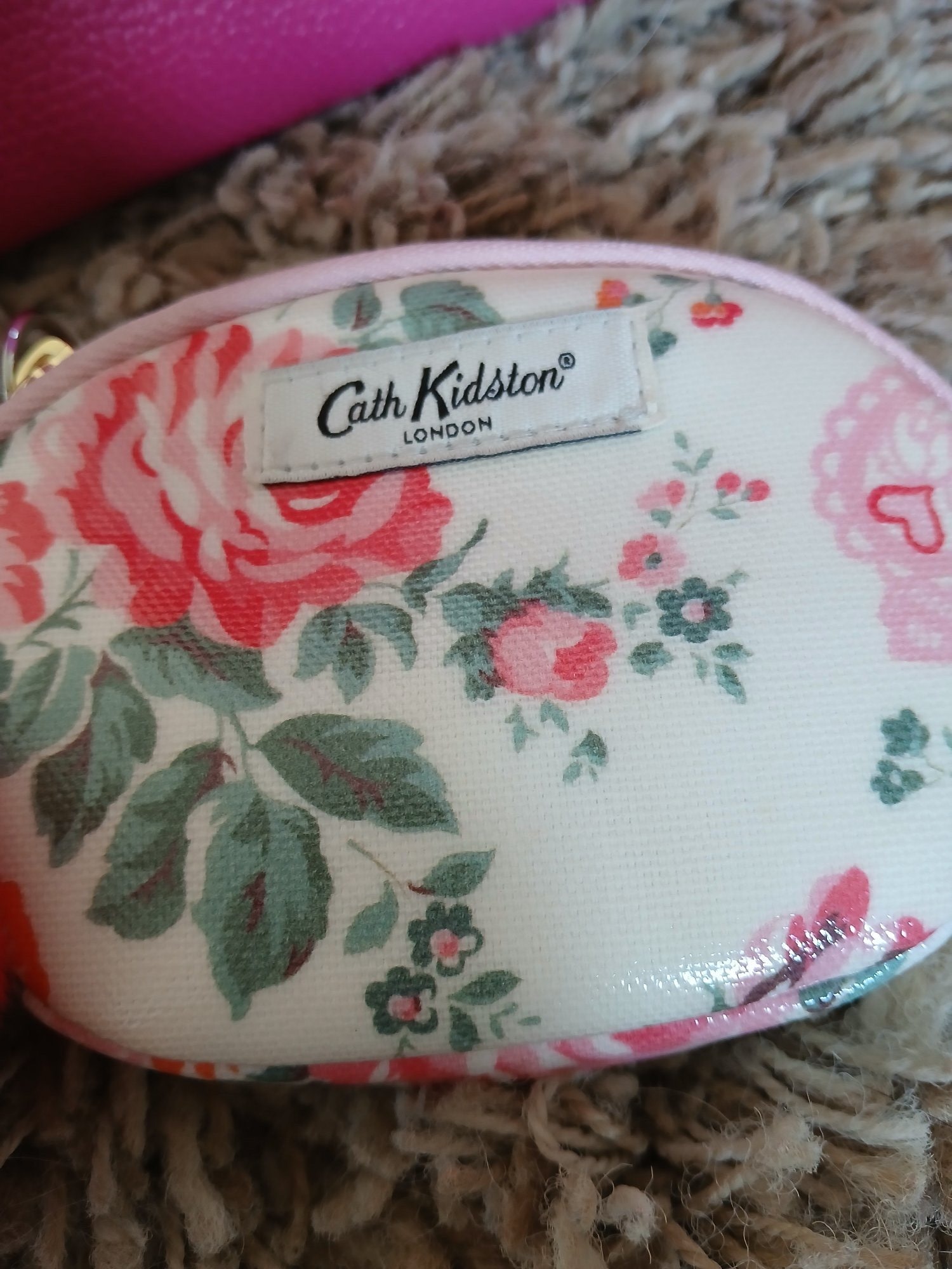 Genuine mk bag purse cath kidson coin purse 2 keyrings - Clothing, Footwear & Accessories
