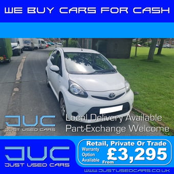 Toyota Aygo 1.0 VVT-I Ice 5D (Manual Petrol) 13 Reg 2013 79,773