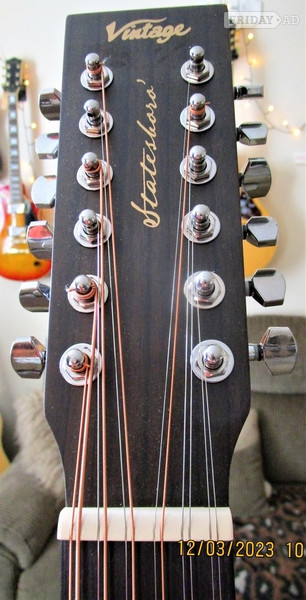 Northampton VINTAGE Statesboro 12 String Elec Acoustic "as-nu" VE440 WK-12 Paul Brett Design