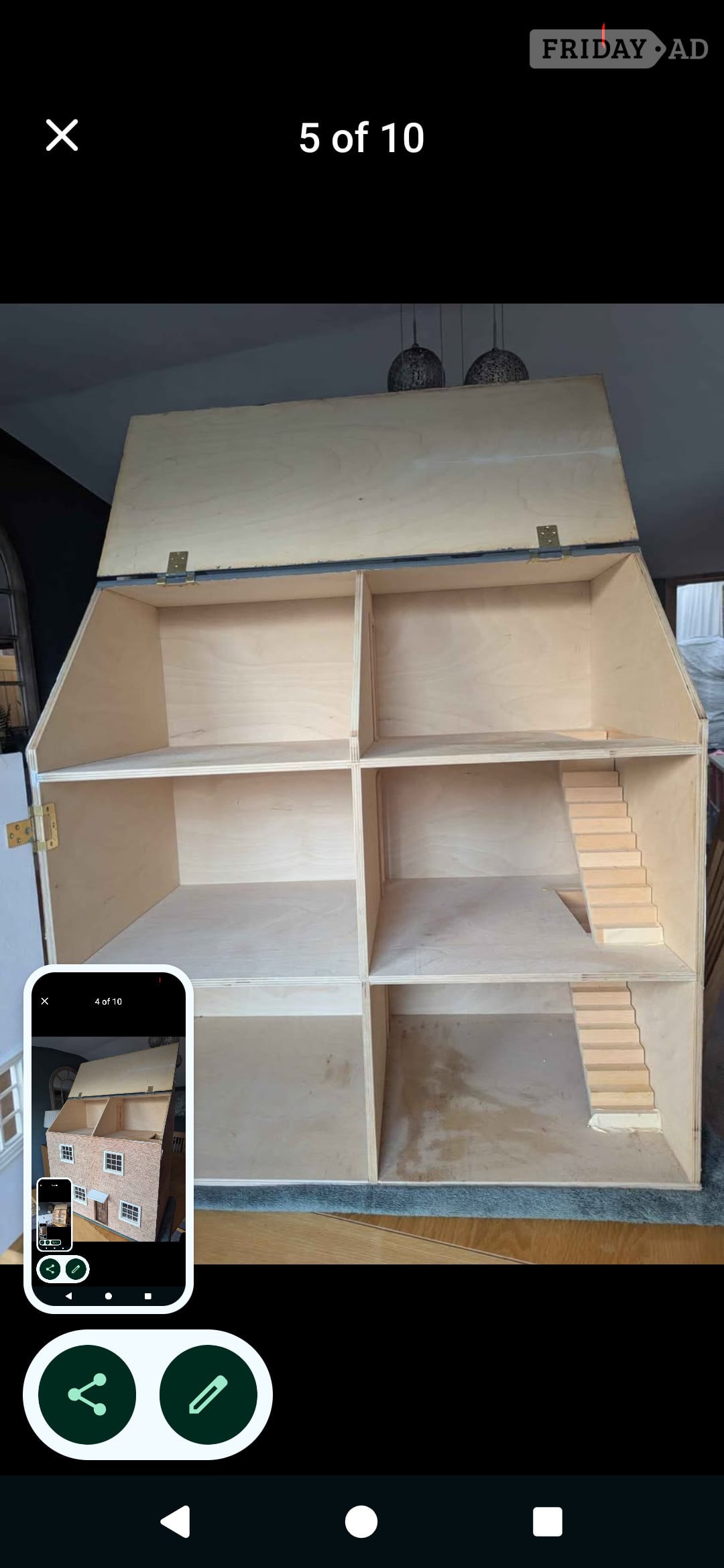 Large dolls house  - Hobbies & Leisure