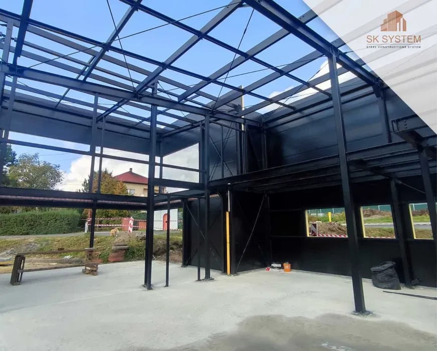 258,3m2 Insulated Steel frame building with bespoke design - Commercial Properties
