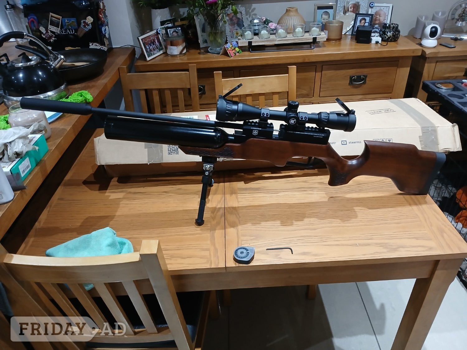 Ata airborne regulated air rifle new