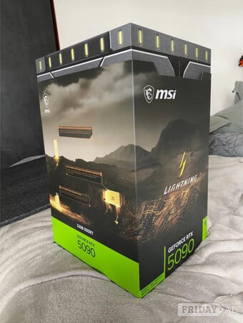 MSI GeForce RTX 5090 LIGHTNING Z 32GB GDDR7 NEW Number 0007/1300-