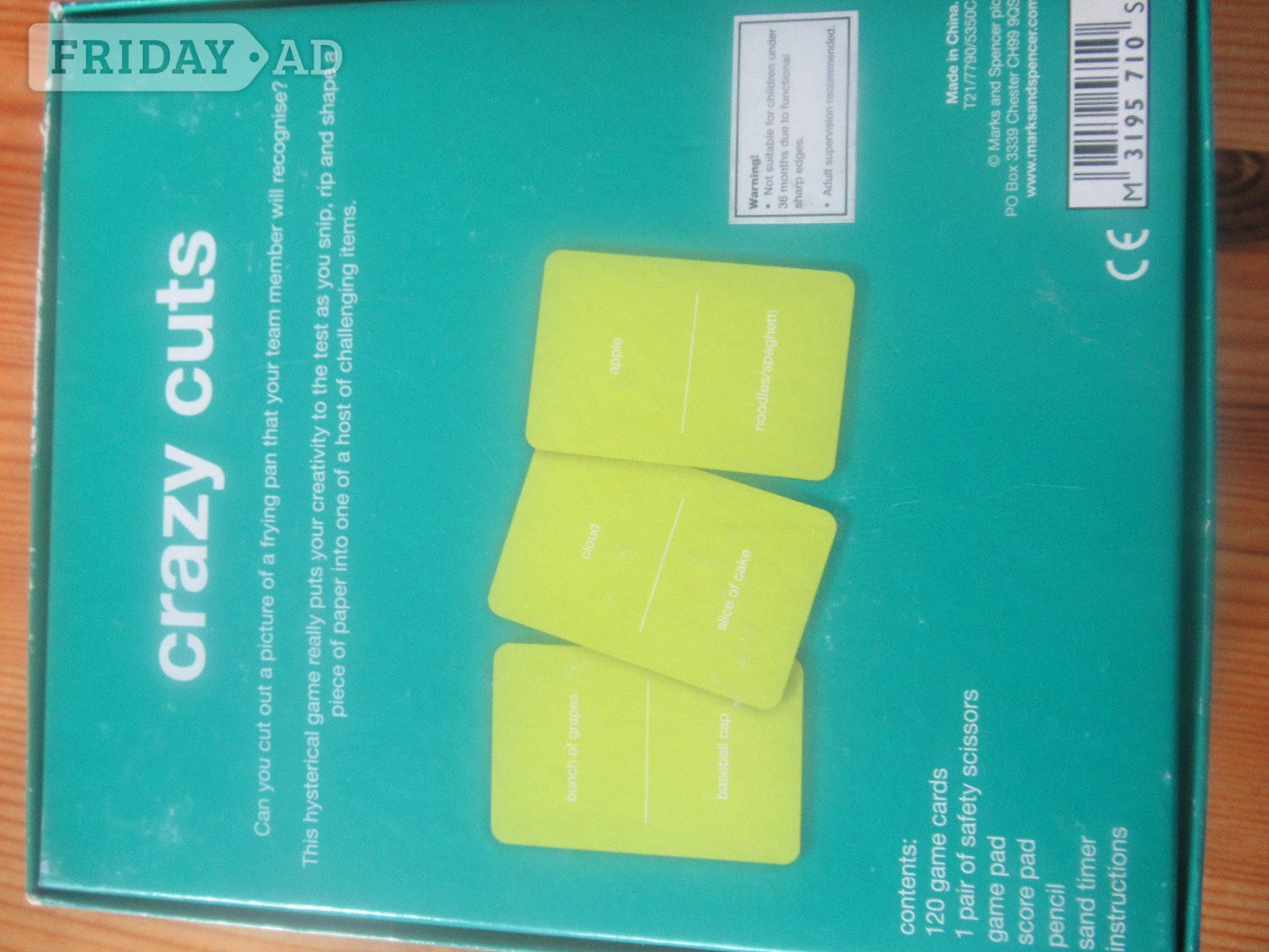 Crazy Cuts kids game - Movies, Games, Books & Music in Haywards Heath