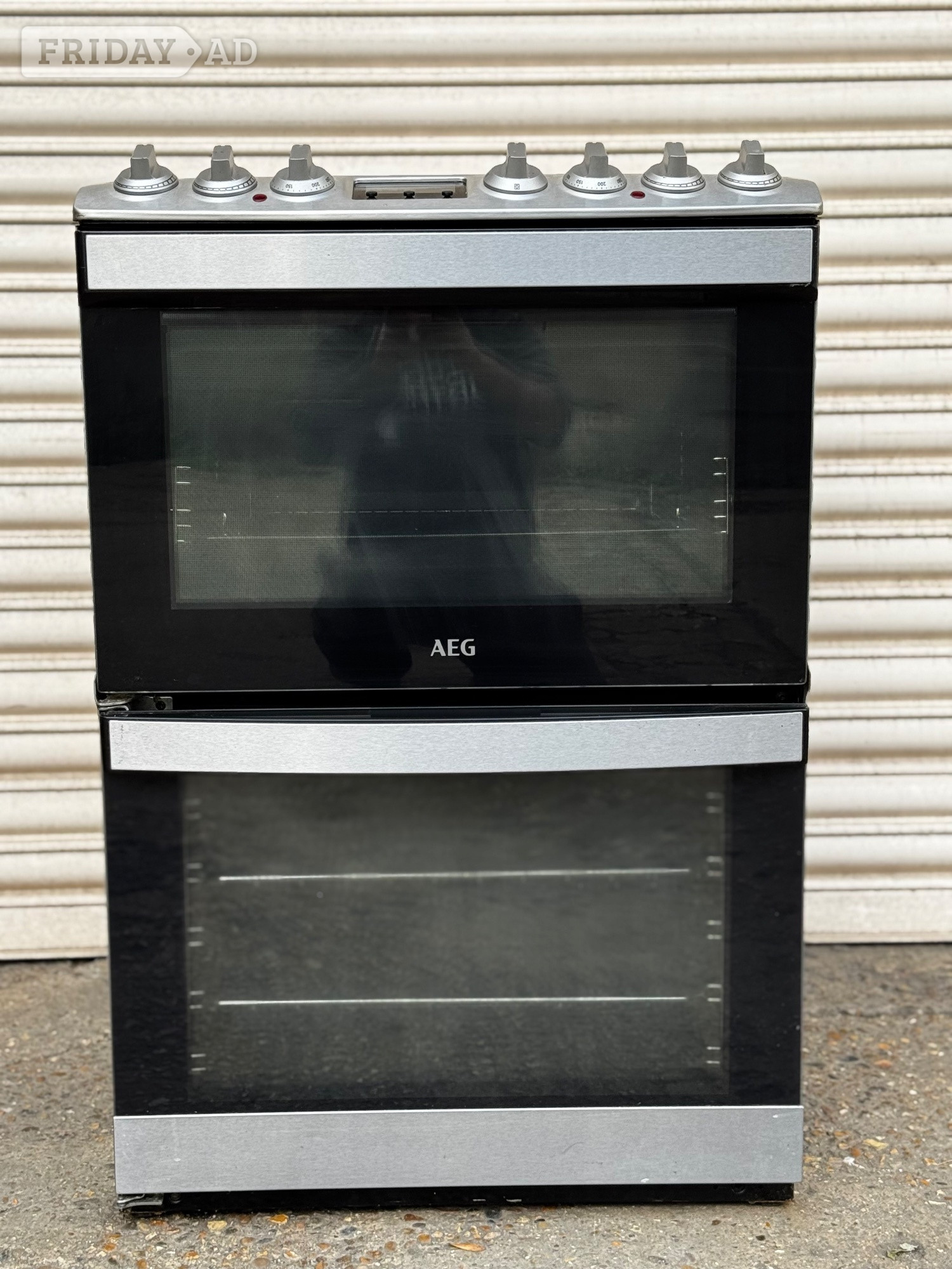 Beko electric cooker 60cm induction hob silver 3 months warranty in Romford