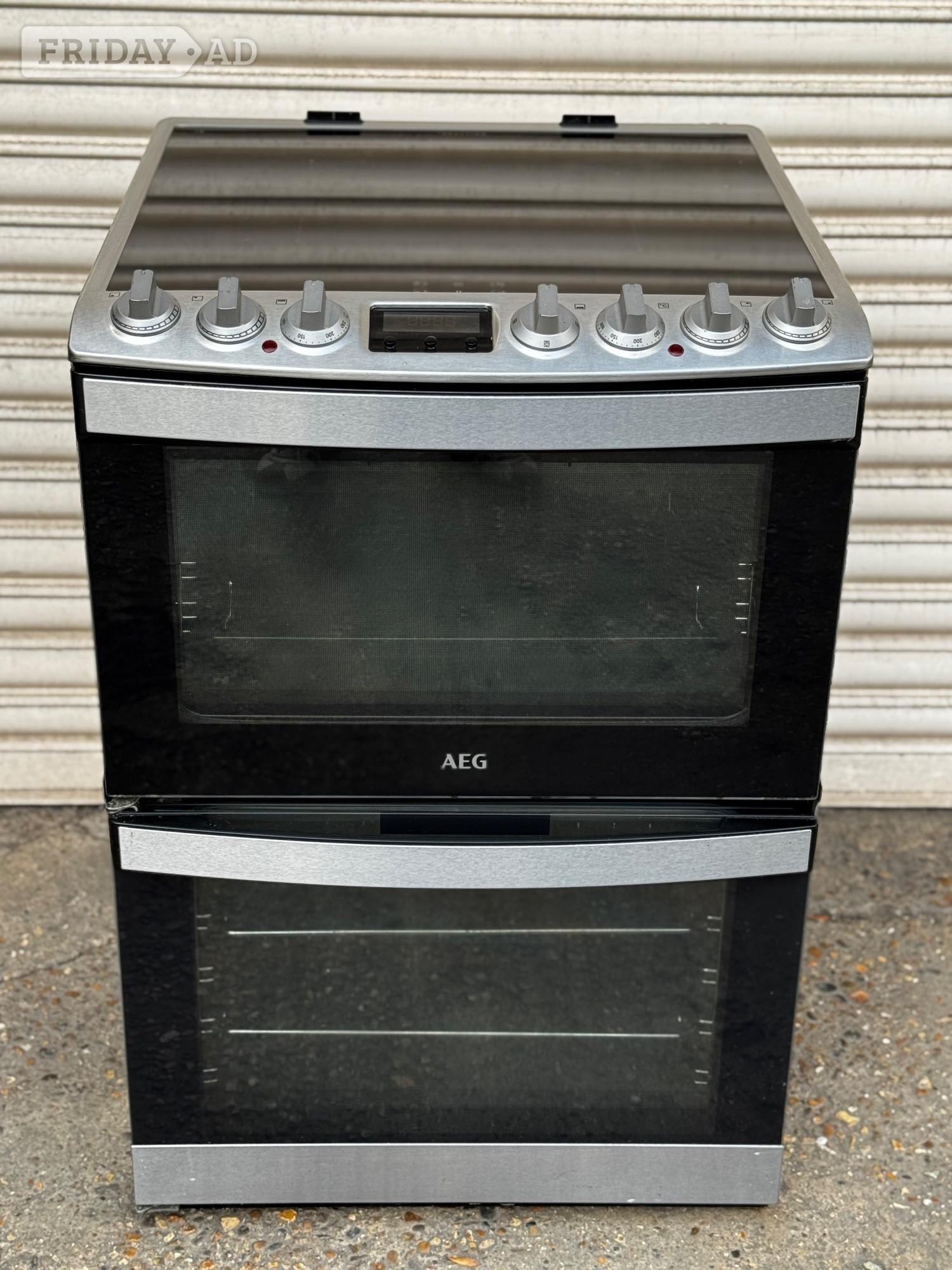 Beko electric cooker 60cm induction hob silver 3 months warranty