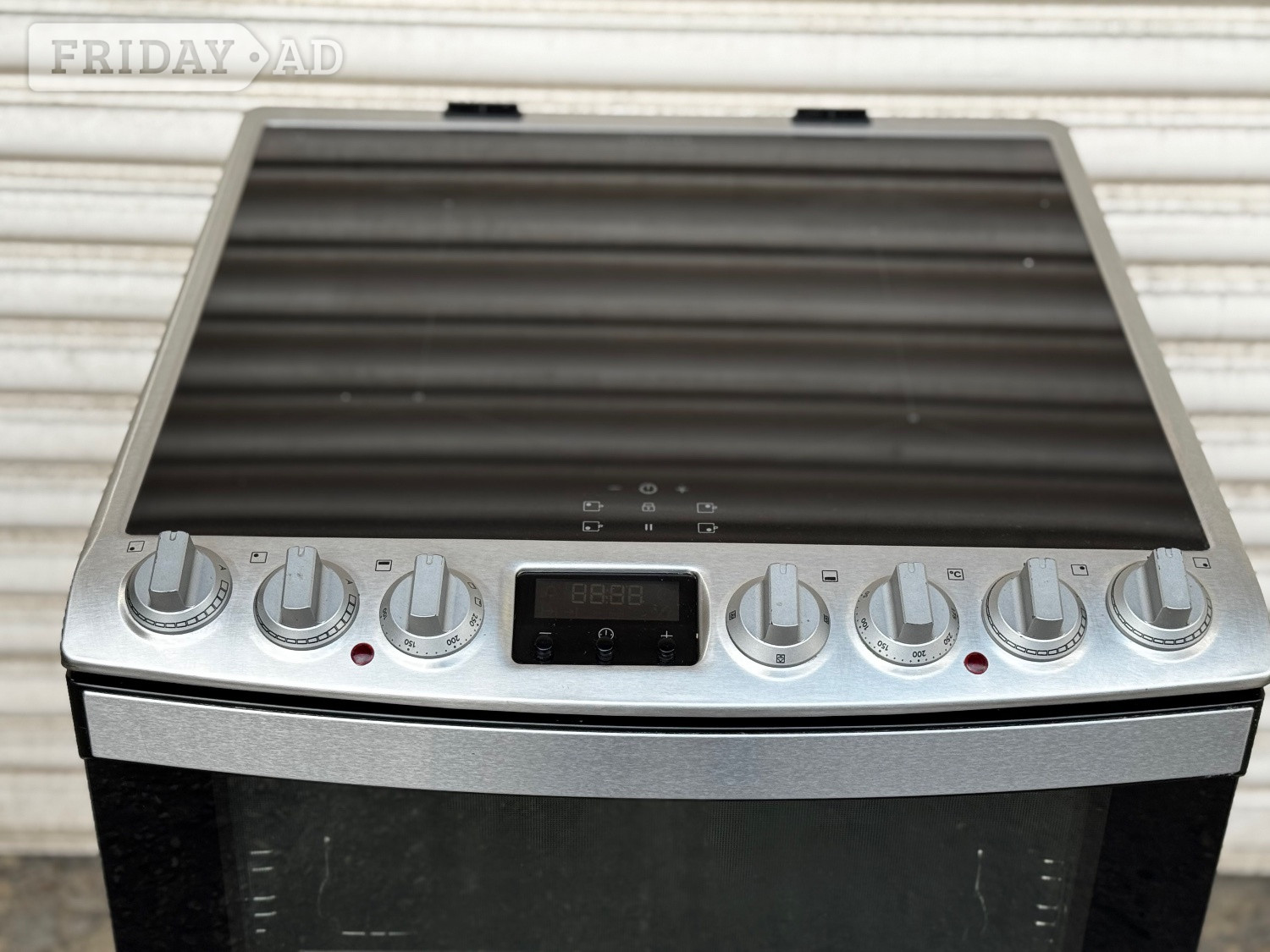 Romford Beko electric cooker 60cm induction hob silver 3 months warranty
