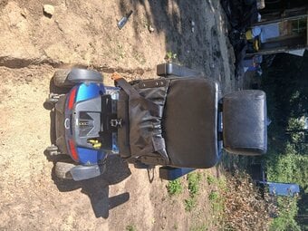 Shop rider mobility scooter. Working 💪, new batteries. 