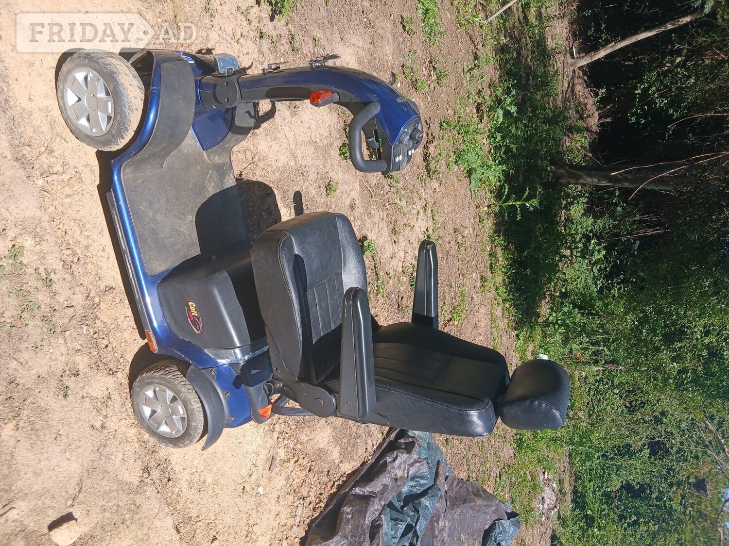 Shop rider mobility scooter. Working 💪, new batteries. 
