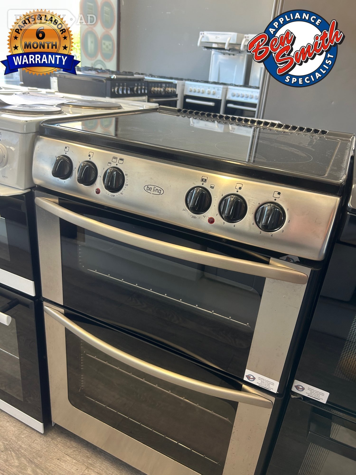 BELLING 60CM ELECTRIC COOKER in St. Leonards-On-Sea