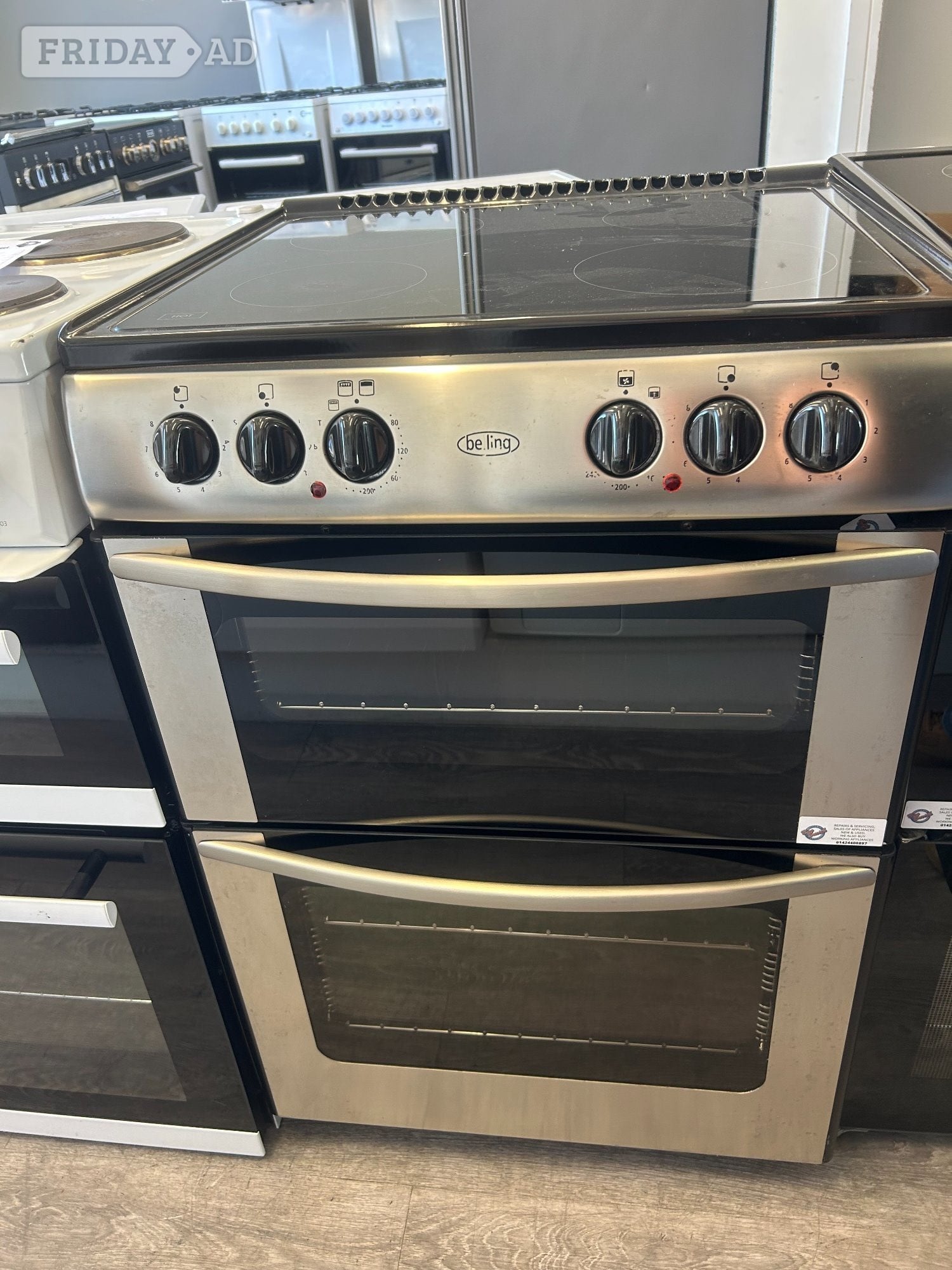 BELLING 60CM ELECTRIC COOKER