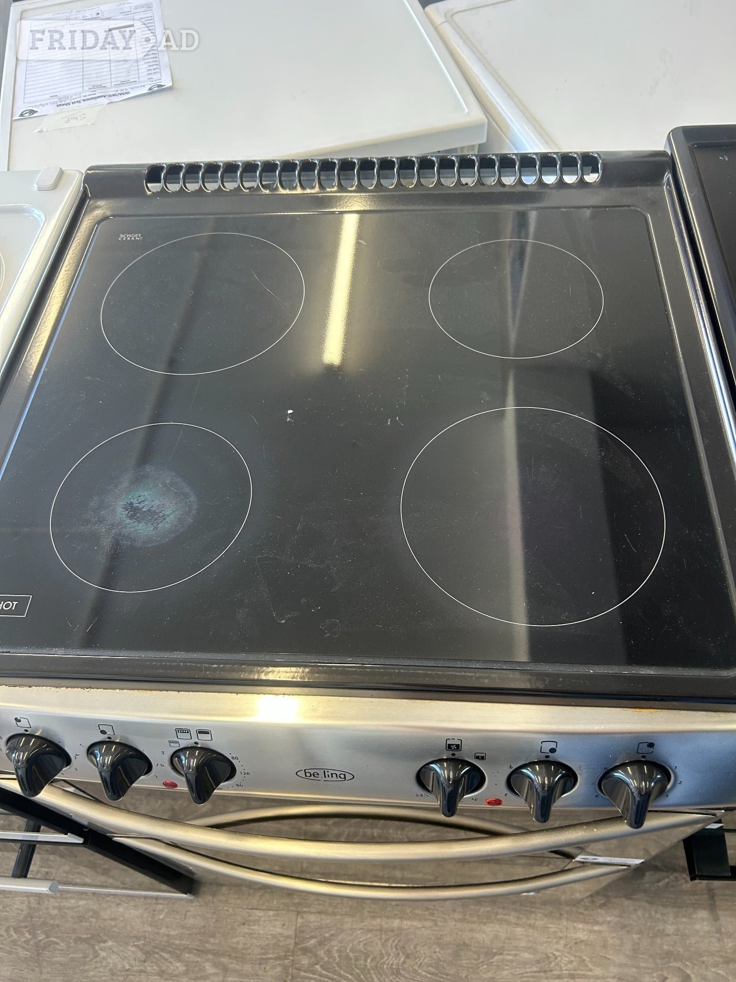 BELLING 60CM ELECTRIC COOKER - Home Appliances
