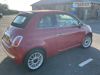 Fiat 500c convertable ‘lounge’ manual 2009