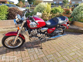1998 Triumph Thunderbird 900 in Cardinal Red/Silver