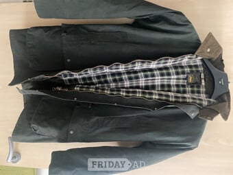 Wax jacket, worn few times, make is Westfield, medium