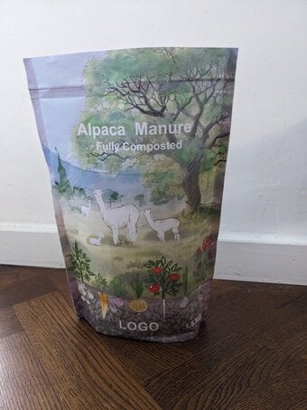 Alpaca Manure - best natural fertiliser you can buy!