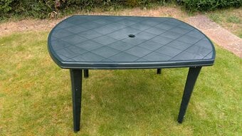 Garden dining table