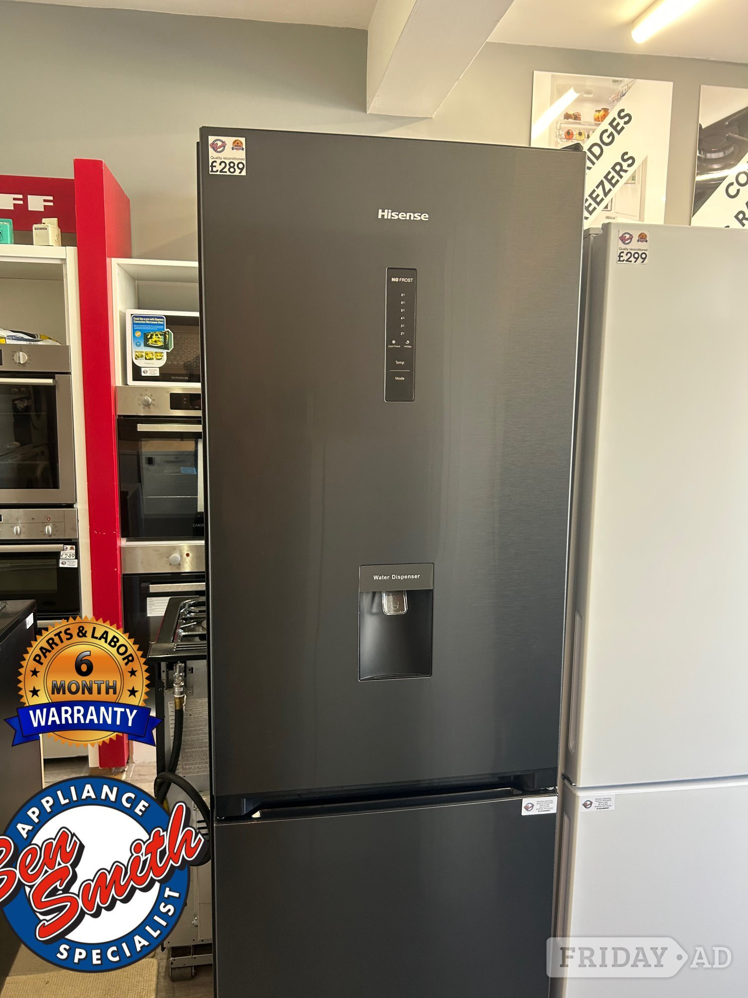 HISENSE 60/40 FRIDGE FREEZER in St. Leonards-On-Sea
