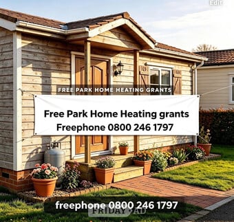 Free Park home heating grants 