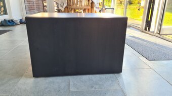 IKEA BESTÅ Black/Brown with door 60x40x38 cm