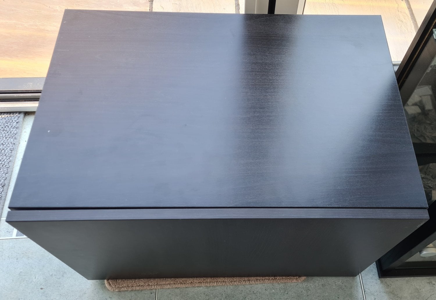 Bexhill-On-Sea IKEA BESTÅ Black/Brown with door 60x40x38 cm
