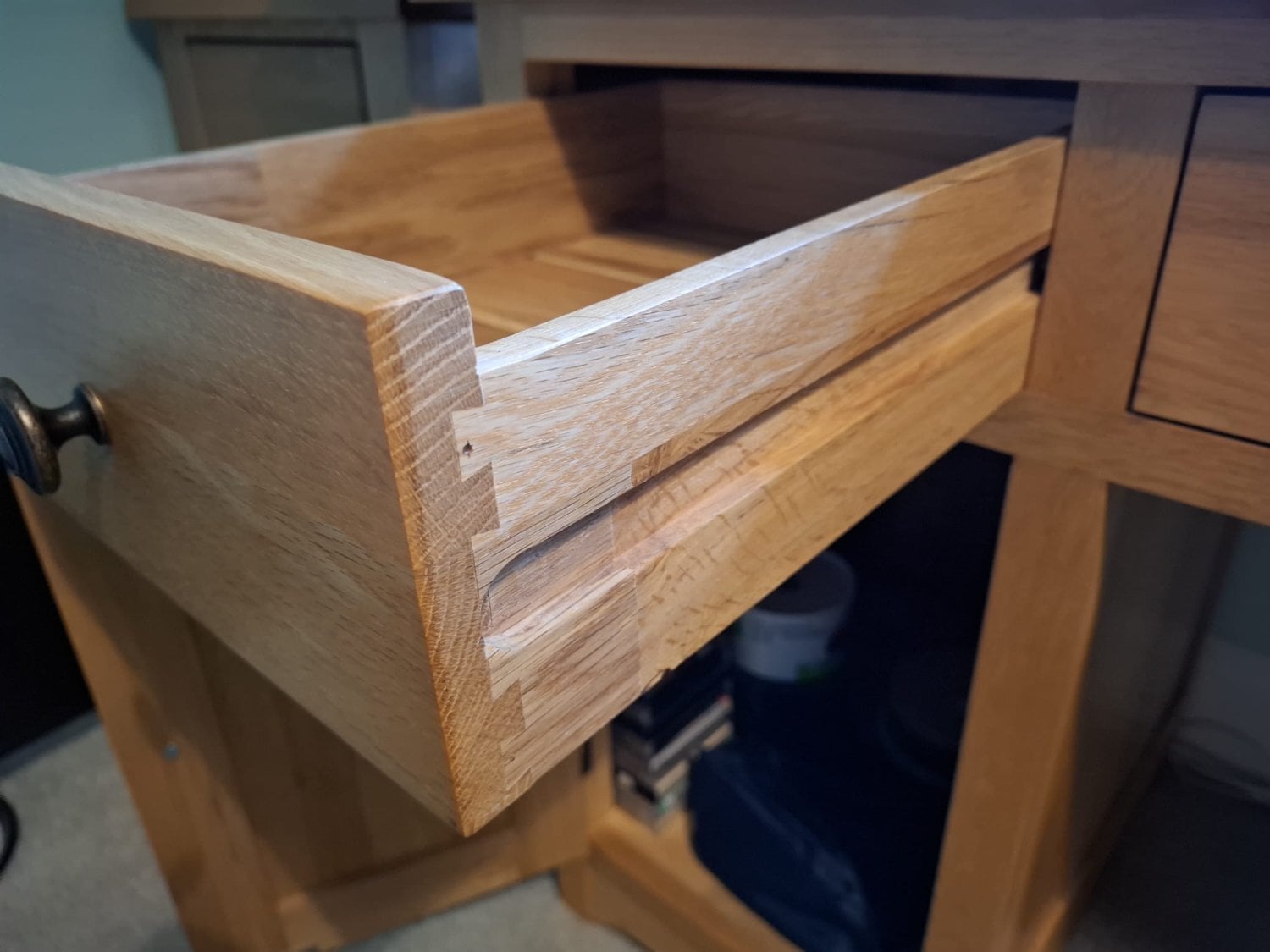 Solid Oak Desk
