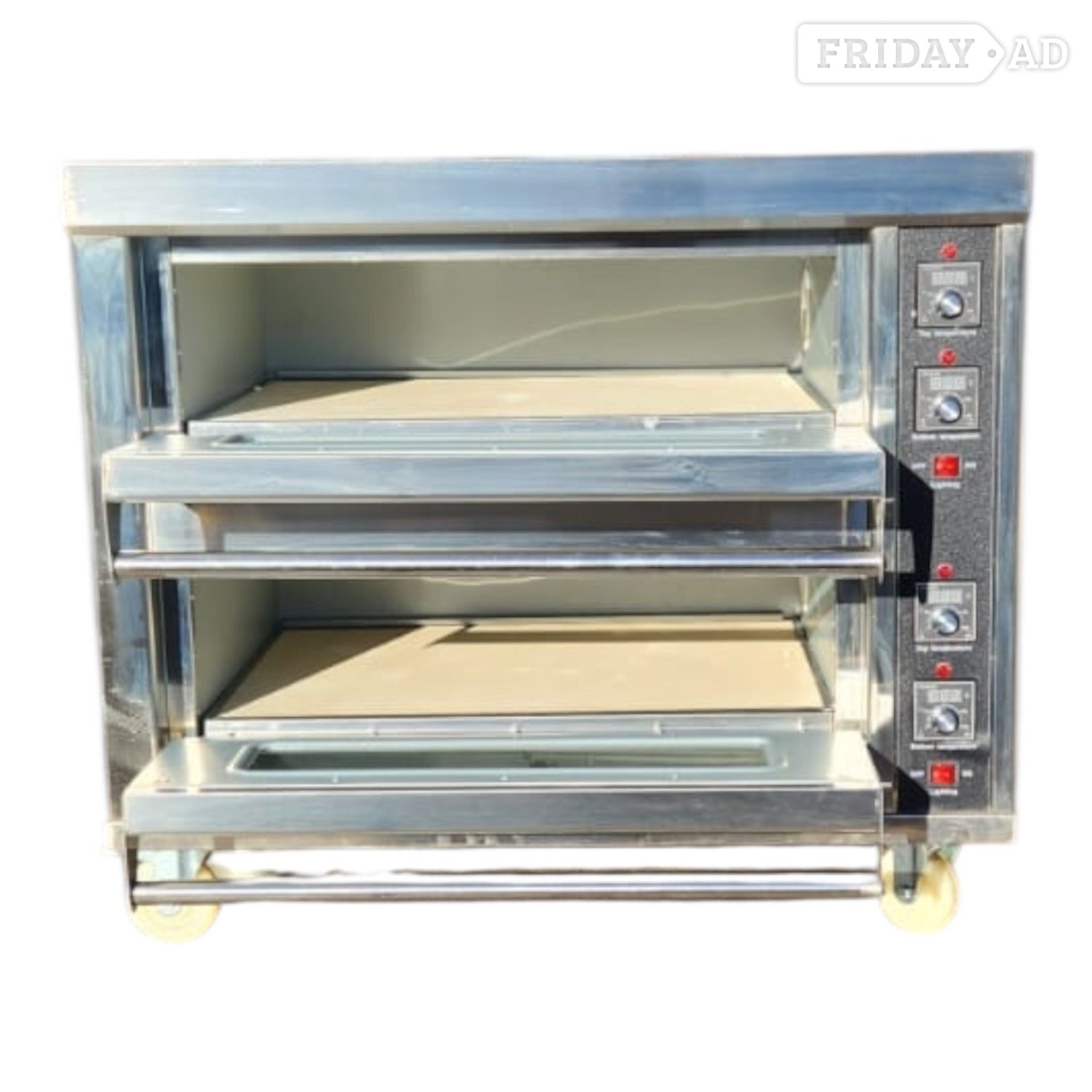 Birmingham Electric Heavy Duty Commercial Pizza Baking Oven - 2 Deck 