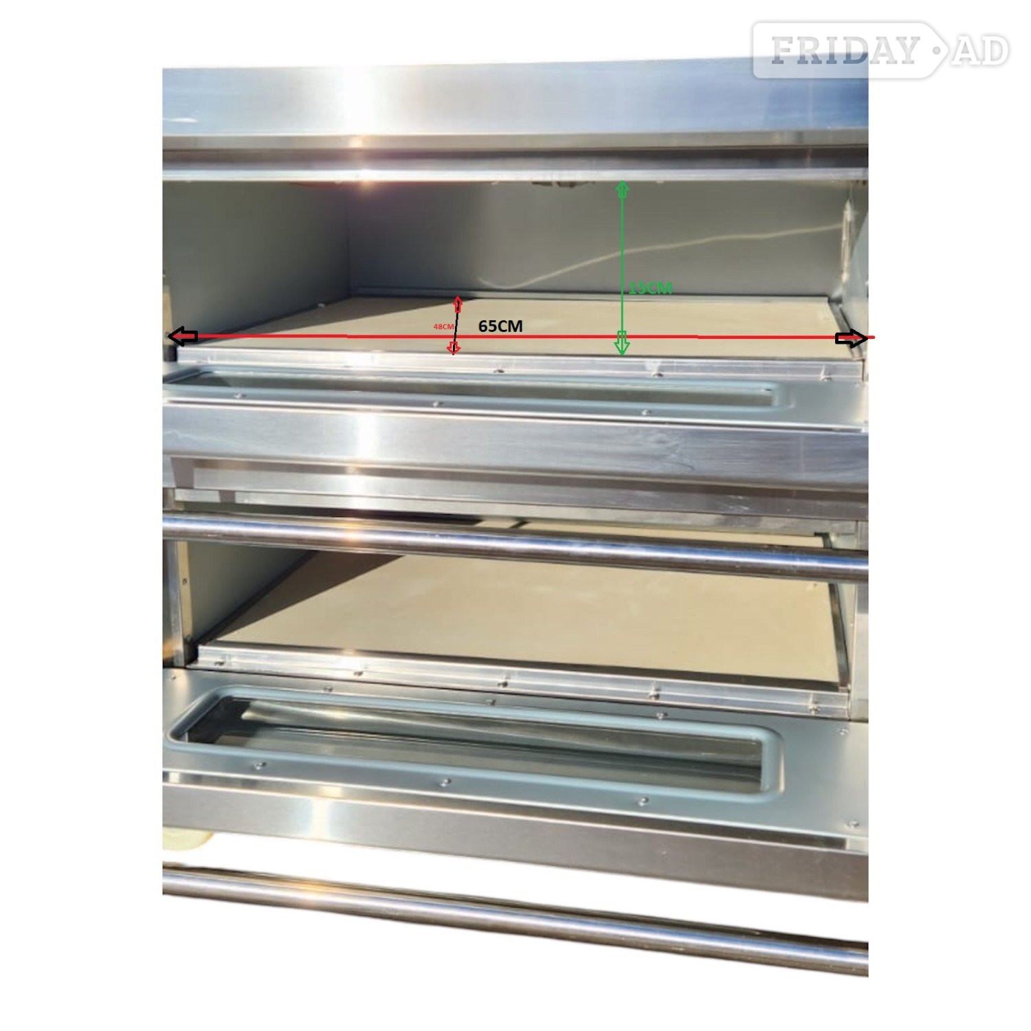 Electric Heavy Duty Commercial Pizza Baking Oven - 2 Deck  - Home Appliances in Birmingham