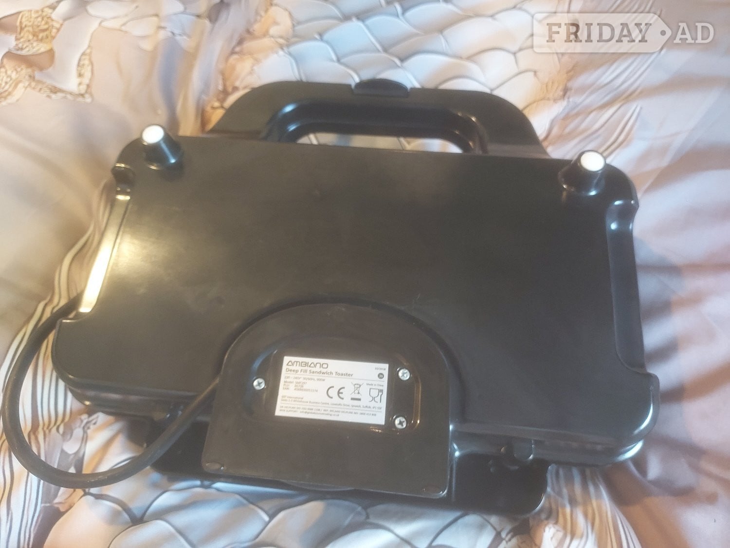 Brighton Deep Fill Sandwich Toaster 900w