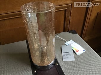 Cylindrical touch lamp