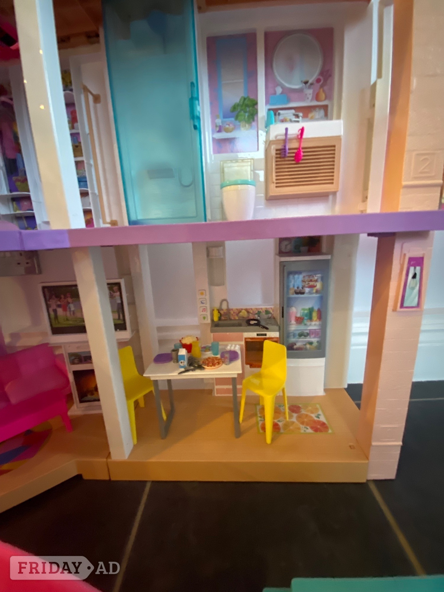 Barbie dream house and accessories 