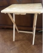 Folding table 15” X 19.5” X 25” high