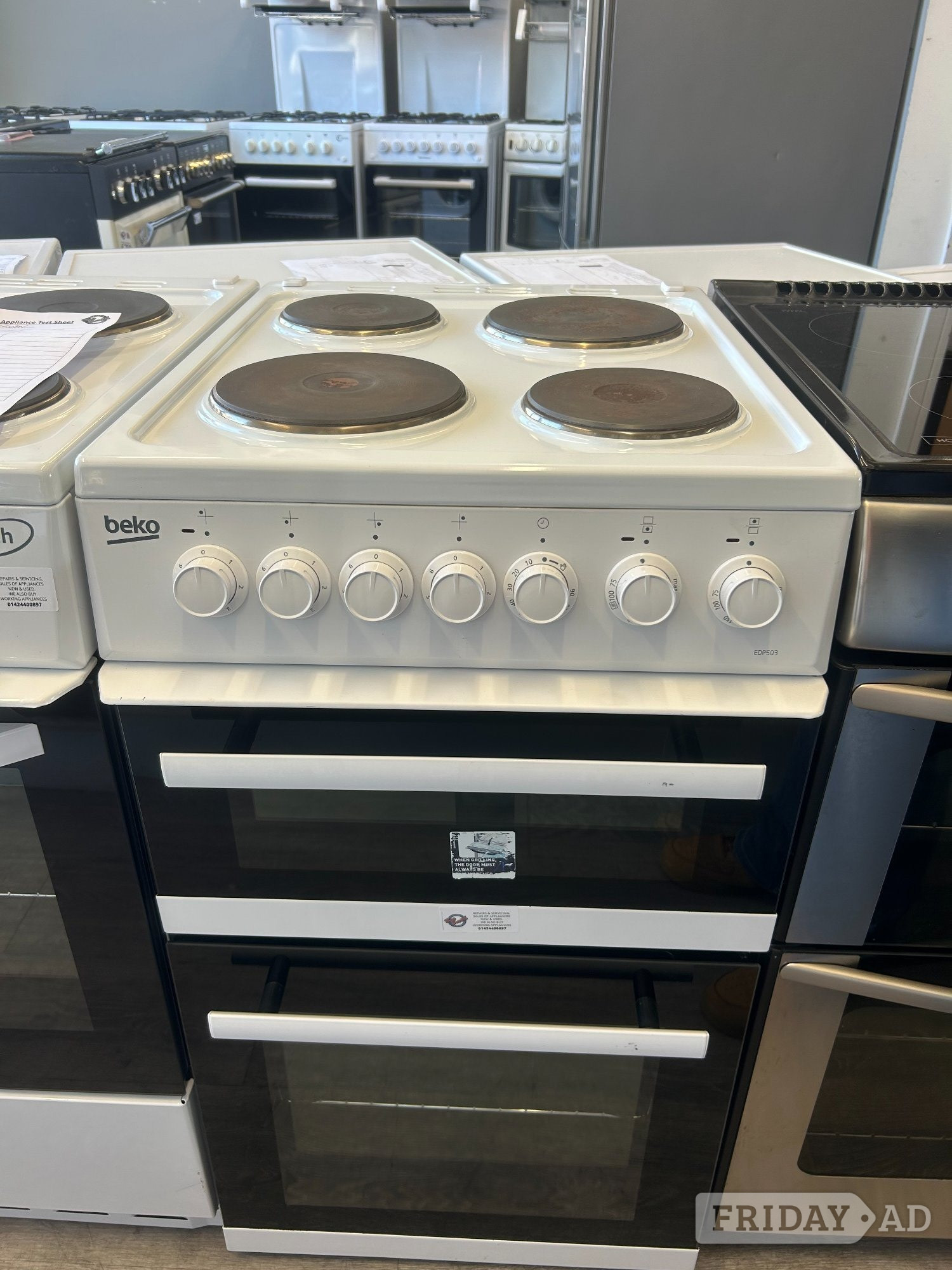BEKO 50CM ELECTRIC COOKER - Home Appliances
