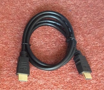 HDMI CABLE 1 Metre long (brand new)